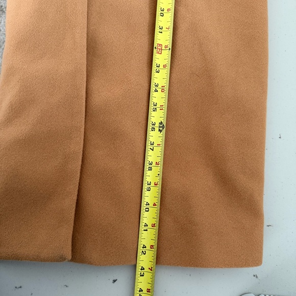 LULUS ‘Style Squad’ Classic Long Tan Winter Coat Women’s Size Medium - Picture 6 of 10